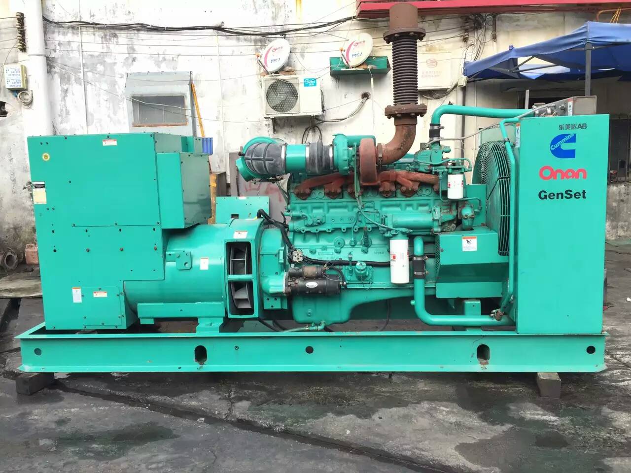 阿拉善租赁发电机-柴油发电机不正常冒烟的原因